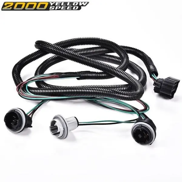 1* Tail Light Wiring Harness, Right-Side Fit for Silverado/Sierra Pickup Trucks, 100% Factory Tested Automotive Car Light Accessory