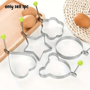 Creative Thickened Stainless Steel Fryer Fry Egg Mold Fry Egg Ring Fry Egg Mold