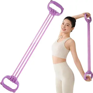 Adjustable Resistance Band,Fitness Resistance Bands Exercise Bands with Comfortable Handles,Elastic Bands Workout Bands for Home Gym, Pilates,Physical Therapy,Stretching,Resistance Training