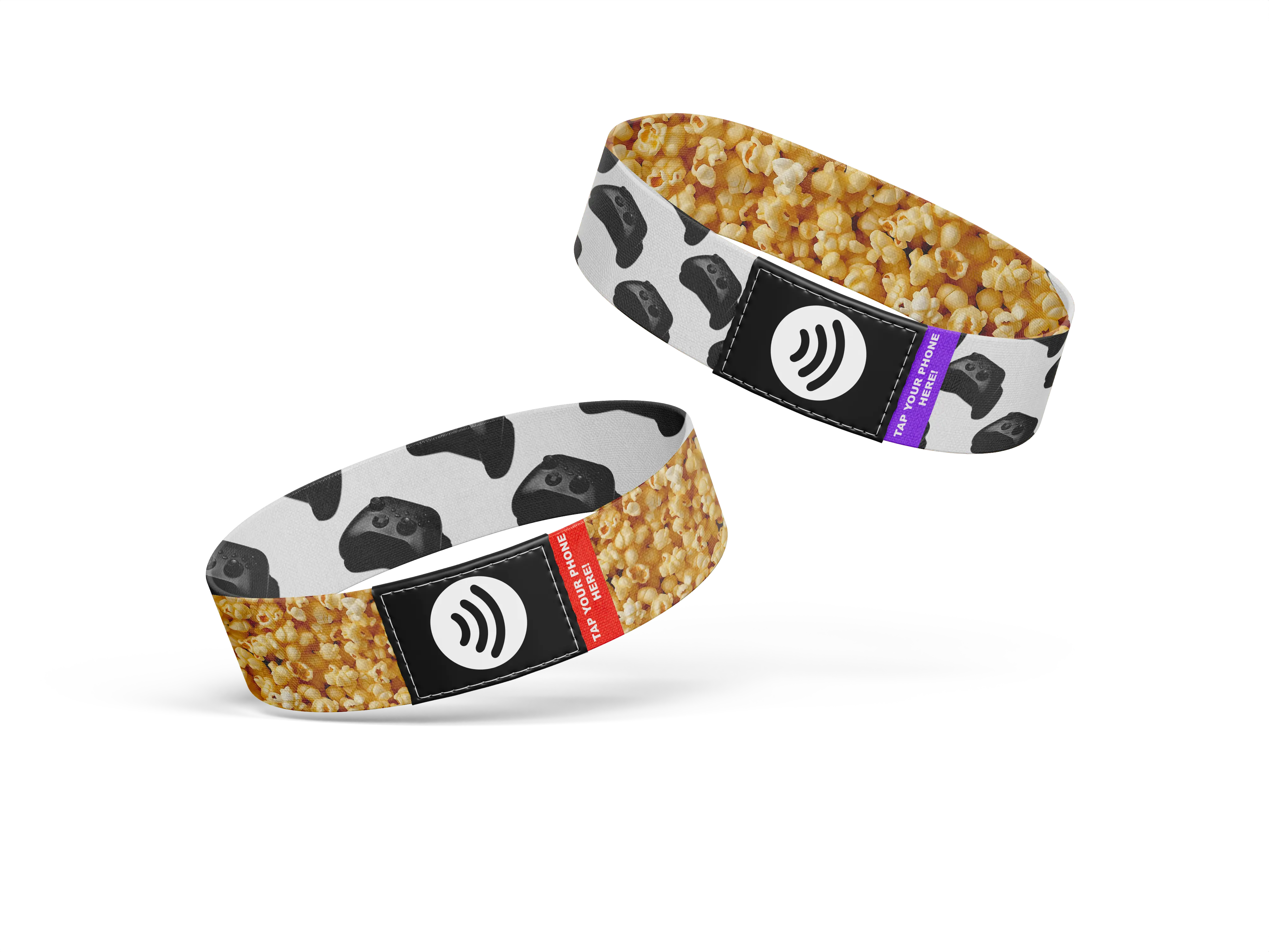 SMART BANDS Littles | Game Night NFC Safety Wristband | Reprogrammable TAP NFC Bracelet for Contact | Amusement Parks, Travel, School & Everyday Safety