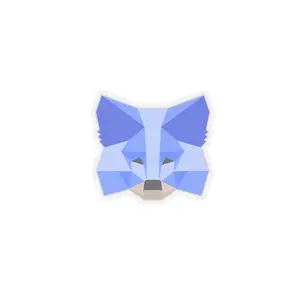 Metamask Blue Sticker