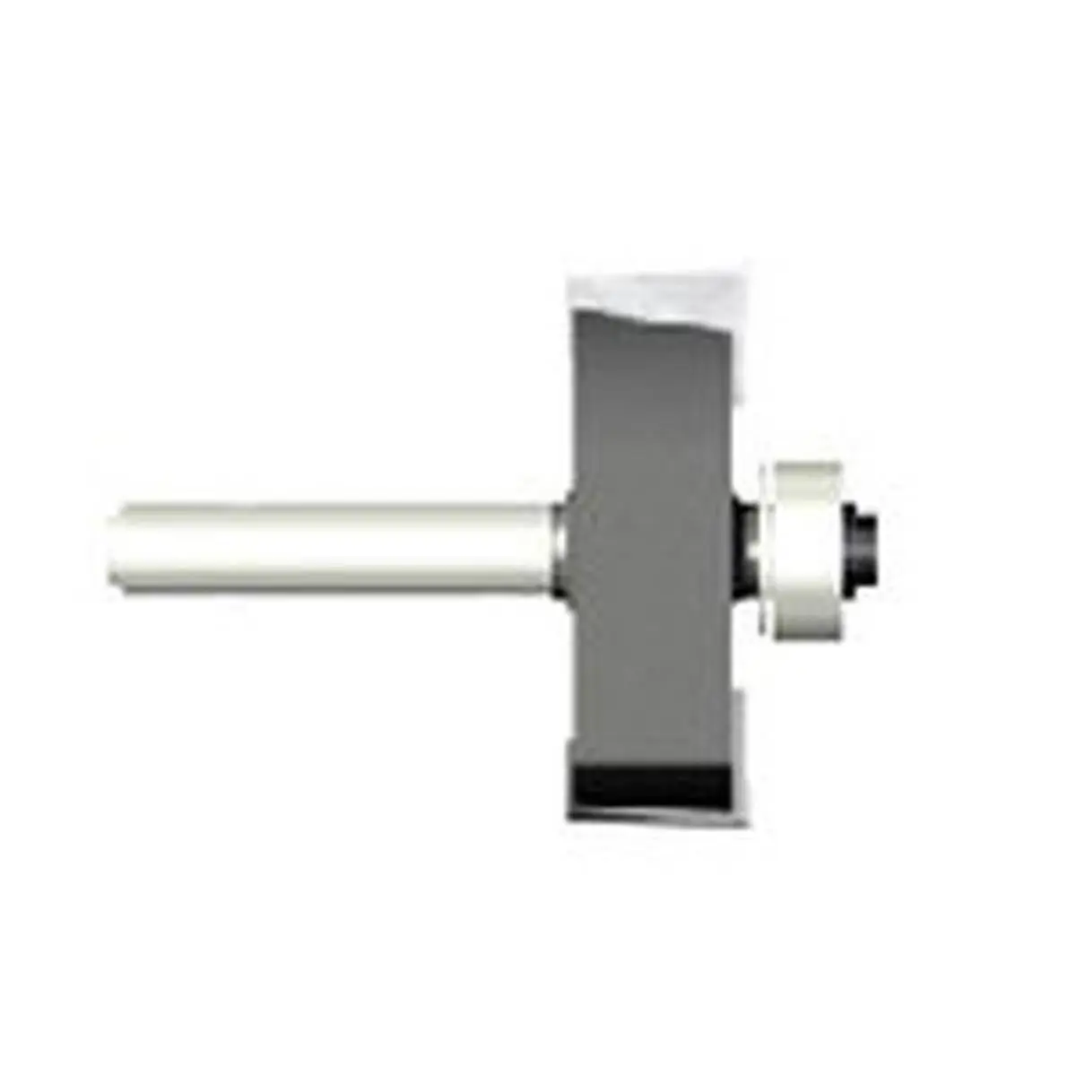 Vermont American Carbide Tipped Rabbetting Type Router Bit - Silver, 1/4" Shank, 3/8" Rabbet, 1.25 x 2.12 inches O.A. Length, Durability Focused - For Home Improvement