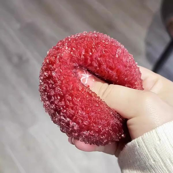 Handcrafted Crystal Slushy Ball Squishy Toy, Squishy Stress Balls Soft Stress Relief Fidget Sensory Grippie Set for Relaxation and Gift Giving