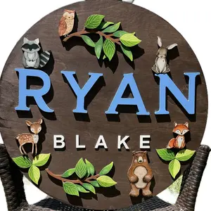 Baby Boy Nursery Sign