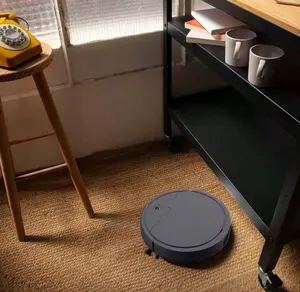 Robotic Floor Cleaner USB Rechargeable Feature for Effortless Mopping Spaces Automatic Sweeping Robot for Hard Reach Areas（mini）