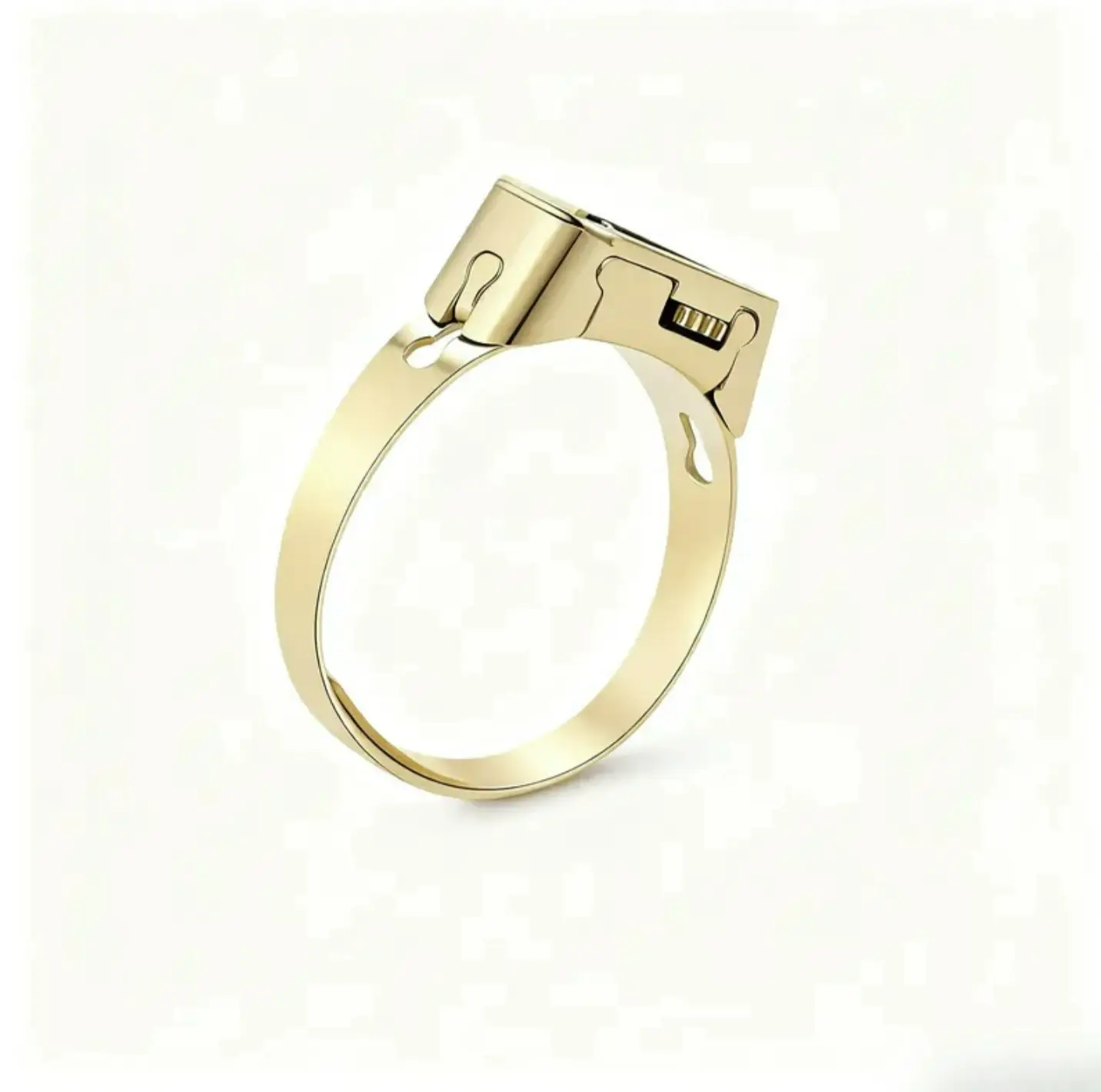 Modern Minimalist Ring, Adjustable Open Design Alloy Ring, Comfortable Unisex Fit, Stylish Fashion Accessory, Perfect Gift Choice