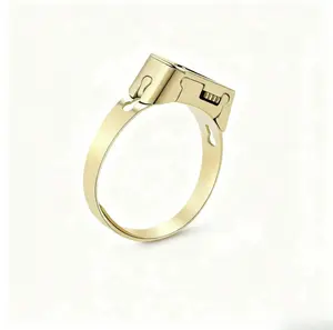 Modern Minimalist Ring, Adjustable Open Design Alloy Ring, Comfortable Unisex Fit, Stylish Fashion Accessory, Perfect Gift Choice