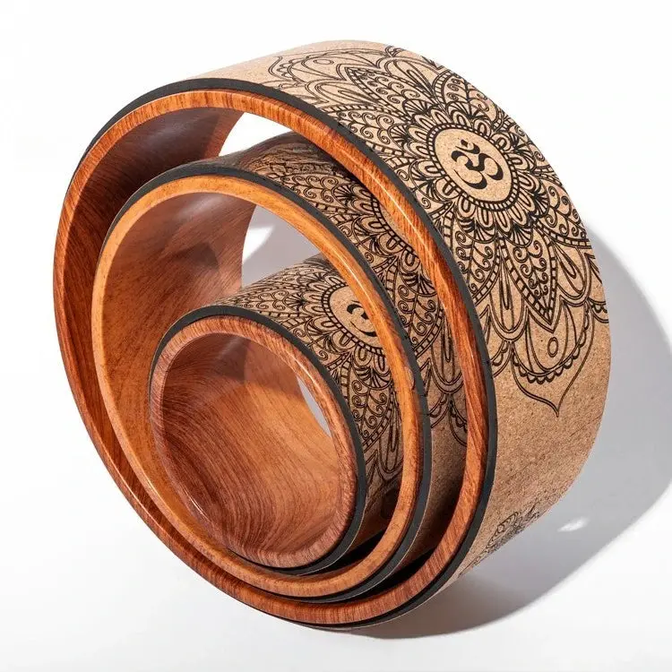 Three-Piece Cork Yoga Set