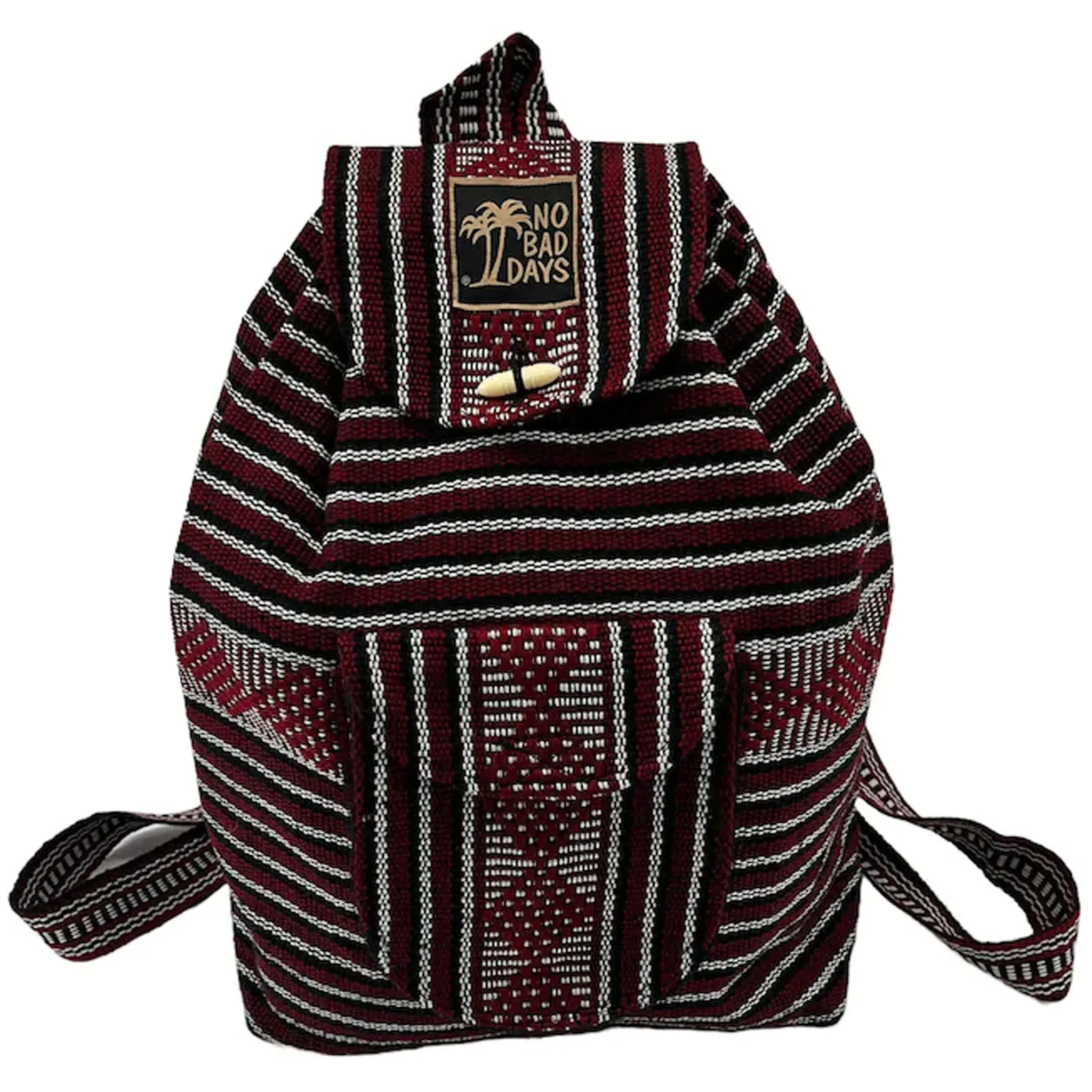 Baja Backpack - Burgundy Stripes