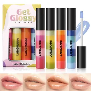 Viral Glossy Lip Hack! LANGMANNI High Shine Lip Oil for Plump, Juicy, Hydrated Lips All Day