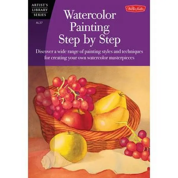 USED Book - Watercolor Painting Step by Step: Discover a Wide Range of Painting Styles AD Techniques for Creating Your Own Watercolor Masterpieces by Fudurich, Barbara (Paperback) - english