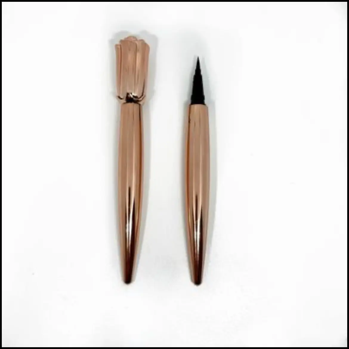Lash adhesive and eyeliner duo