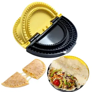 3 in 1 Set Tortilla Sealer, 3-in-1 Crimp it Tortilla Crimper, Adjustable Quesadilla Crimper for 6"/8"/10" Wraps, Flip Wrap Tortilla Maker for Taco, Sandwich, Burritos