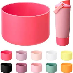 Boots Compatible with  30oz & 40oz FreeSip Sway Bottles & Tumblers, Large-Coverage Protective Anti-Slip Bottom Cover Sleeves for Freesip Sway Tumblers & Bottles