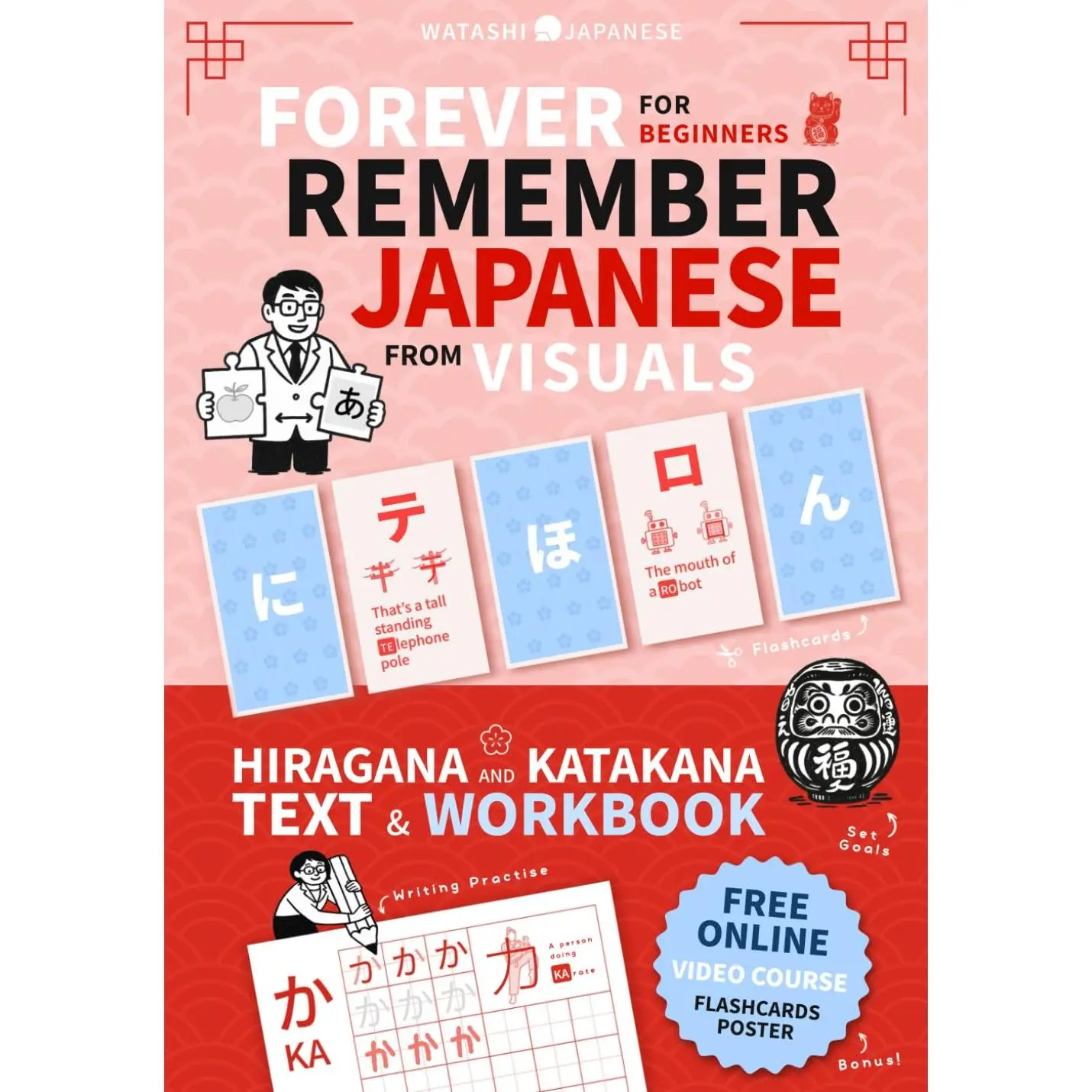 Forever Remember Japanese – Hiragana & Katakana – A Visual Workbook for ...