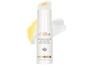 New White Truffle Double Serum All-in-one Multi Balm - Vegan Skincare with Vitamin C and Vegan Collagen, 3-in-1 Anti Wrinkle