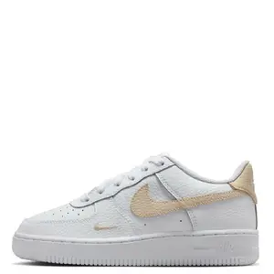 Youth Nike Air Force 1 MS White/Rattan (IO7403 102) (GS)