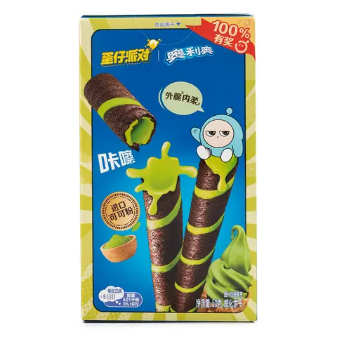 Oreo Crunchy Rolls, Matcha Flavor 55 g