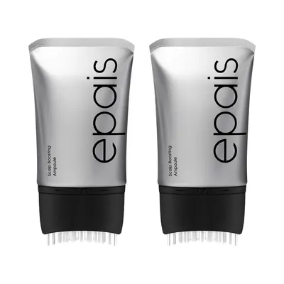 [EPAIS Official Shop] Scalp Boosting Ampoule Jumbo Size 5.07 fl oz (Pack of 2, Total 2-Month Supply) with Comb Brush Applicator for Reduced Hair Loss & Shedding Daily Haircare Enhances Growth