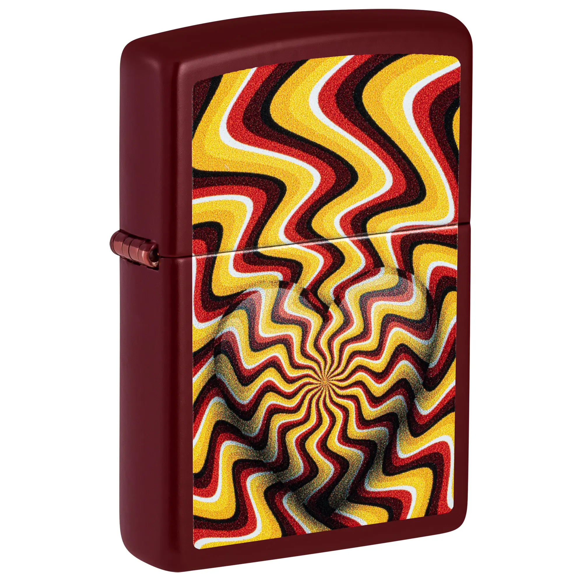 Zippo Heart Illusion Design Pocket Lighter - Made in USA - Unfilled (fuel sold separately)