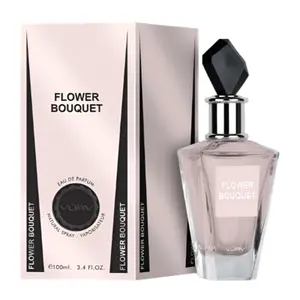 Lattafa Vurv Flower Bouquet  For Women 3.4 Oz Eau De Parfum Spray