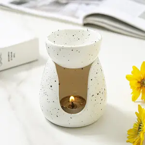 Ceramic Essential Oil Diffuser Lamp, Aromatherapy Humidifier for Home & Office Use, Portable Design for Fresh Air Circulation
