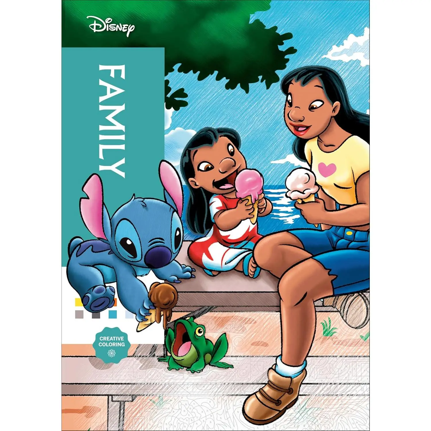 Dis-ney Mystery Coloring: Family: A Color by Number Book - Paperback – Coloring Book, January 13, 2026