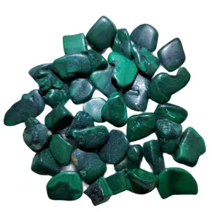 Malechite Crystals Bulk Tumbled Chips Natural Crystal Stones Polishing and Reiki Quartz Crystals 106g raw specimens crystal ornament free form Gemstone