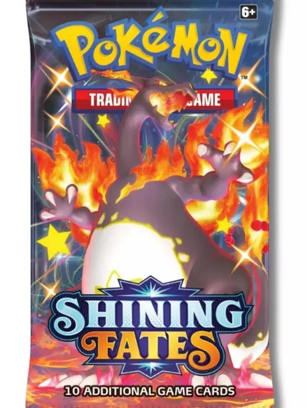 Shining Fates Non-Sports Trading Card Booster Pack, Fates Theme Collectible Card Pack (No Additional Specified Inclusions)