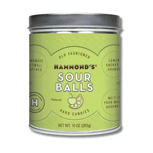 Natural Sour Ball Drop Tin Natural Sour Ball Drop Tin