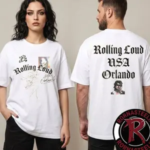 Rolling Loud Orlando 2026 Signature Orlando Bone Unisex T Shirt Two Sided WL8