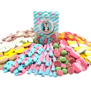 Pixie The Penguins Candy Shop Presents The Original Pixie Mixie Swedish Mix Bonbon Sweet Mixed Gummy Variety Gourmand Marshmallow Rainbow