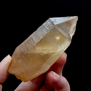 3.7in 149g DT ET Pink Shadow Lemurian Seed Quartz Crystal, Smoky Scarlet Temple Lemurian Crystals, Brazil