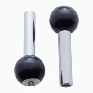 United Pacific 70023 – 8 Ball Door Lock Knob (Pair)
