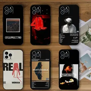 Rapper P-Partynextdoor Phone Case For IPhone 12 11 13 14 15 16 Max Pro Plus Black Soft Silicone Cover IPhone 16 Case Premium Phone Case Deals For You