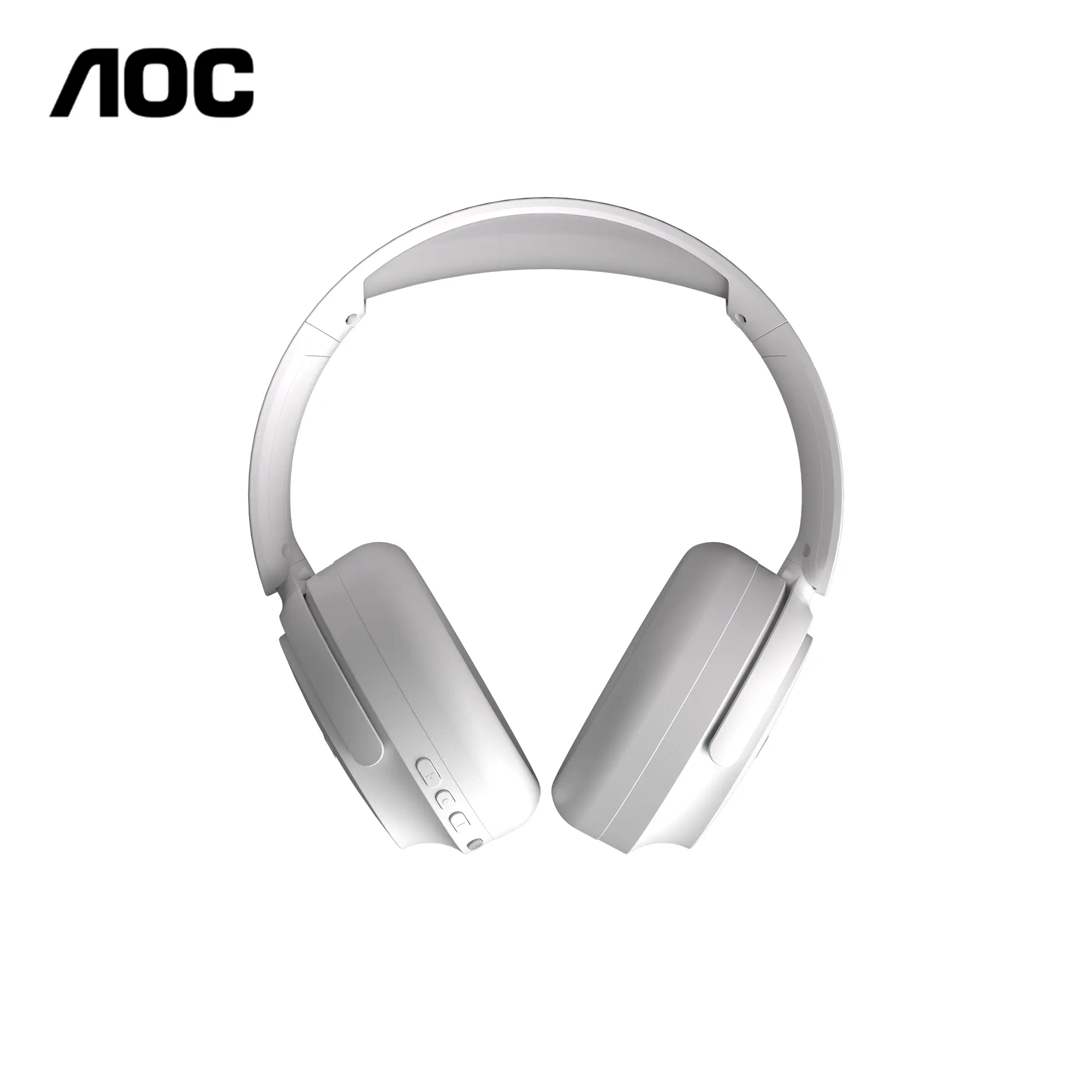 AOC ACH3501 Wireless Gaming Headset Bluetooth 5.4 Earphones Active Noise Cancellation Custom EQ Over-Ear Audio Earbuds for Music & Calls Comfortable Memory Foam Design Foldable Portable Christmas Gift