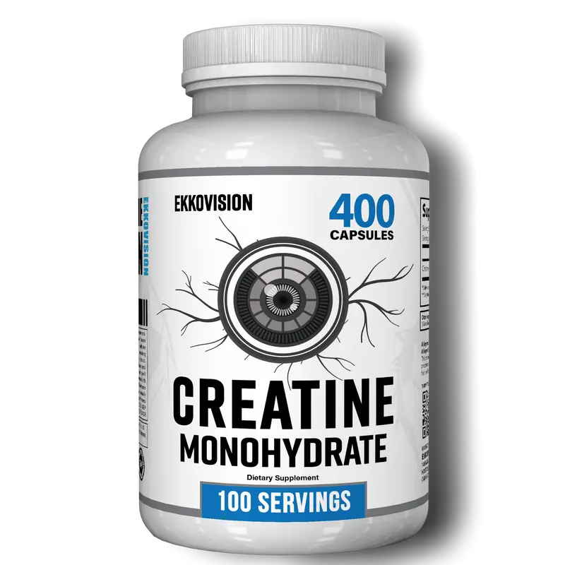 EKKO Creatine Capsules | 3rd Party Tested