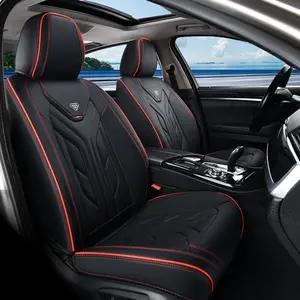 COVERADO Leather 5-Seats Front&Rear Car Seat CoverUniversal Cushion Full Set Protector[scu029 kwz303] custom seatcover