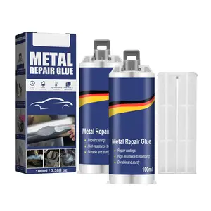 Metal Repair Glue,  Foundry Glue - Professional Grade Adhesive for Metal, Plastic, Ceramic, , Bonds Steel, , DIY Crafts, Cold & Heat Resistant, Quick Fix, Easy to Use