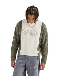 WATSON UPCYCLED T-SHIRT FLANNEL (CREAM)