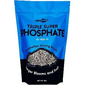 TRIPLE SUPER PHOSPHATE FERTILIZER 0-46-0 | phosphorus fertilizer for gardens, lawns, indoor and outdoor plants | ROCK PHOSPHATE PLANT FOOD FERTILIZER FOR ORCHIDS, WISTERIA, CACTUS AND ALL OTHER PLANTS