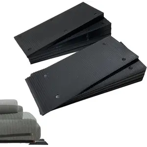 Large Plastic spacers, Plastic Wedges, Furniture Leveling shims, 4.7 * 2in Spacer Leveling, Wedges with Non-Slip Rubber spacers for Smooth Floors, high Load Capacity Leveling Wedges