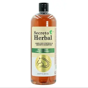 Rosemary Shampoo Secreto Herbal cola de caballo y Romero , Horse tail , shampoo for hair growth , 1 Litter