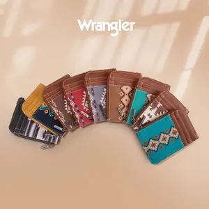 Wrangler Mini Zip Card Case