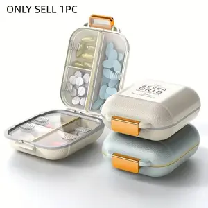 Portable Storage Organizer, Large Capacity, Dustproof and Moisture-Resistant, Ideal for Vitamins & Earrings, Perfect for Outdoor Use, Dustproof Storage Box