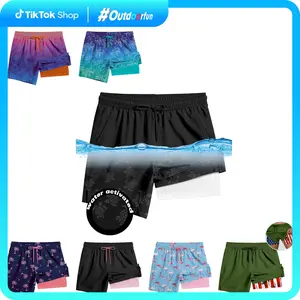 ABSECAI Men's 2-in-1 Swim Trunks,Compression Liner 6",Quick Dry,Side Pockets,TikTok Trend,quick dry swim truk eeshorts,clothing shorts,streetwear,stylebeach swimminng,Shorts for Summer,Outdoorfun