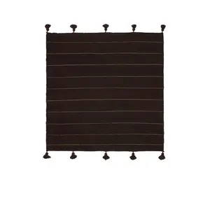 Verve Culture Moroccan Blanket in Brown Verve Culture Moroccan Blanket in Brown