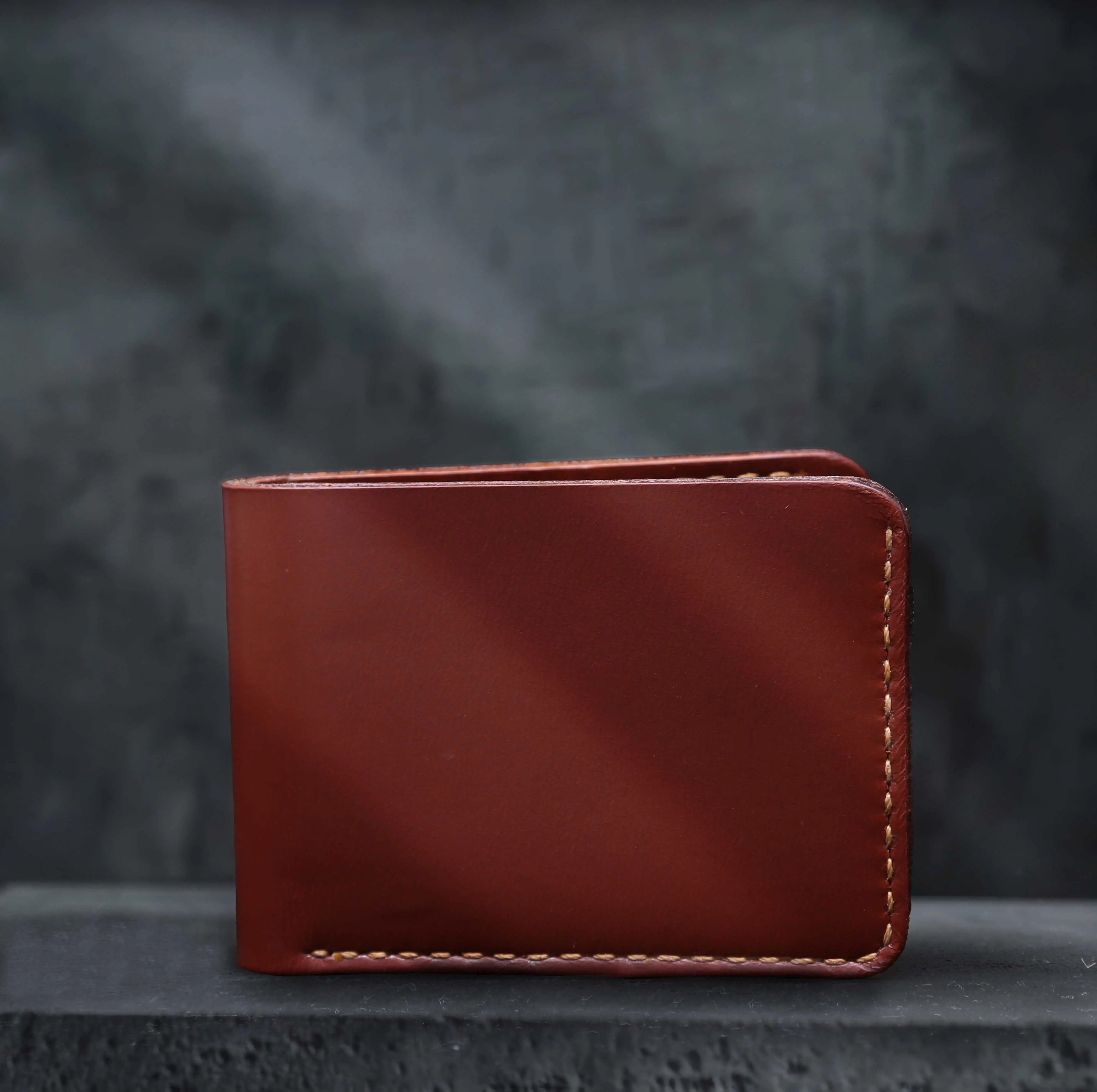 Men's Premium Full Grain Leather Bifold Wallet - Handmade Slim, RFID Protected, Business Minimalist, Exquisite, Fashionable Luxury Gift for Him, Business Minimalist Wallet, Exquisite Wallet