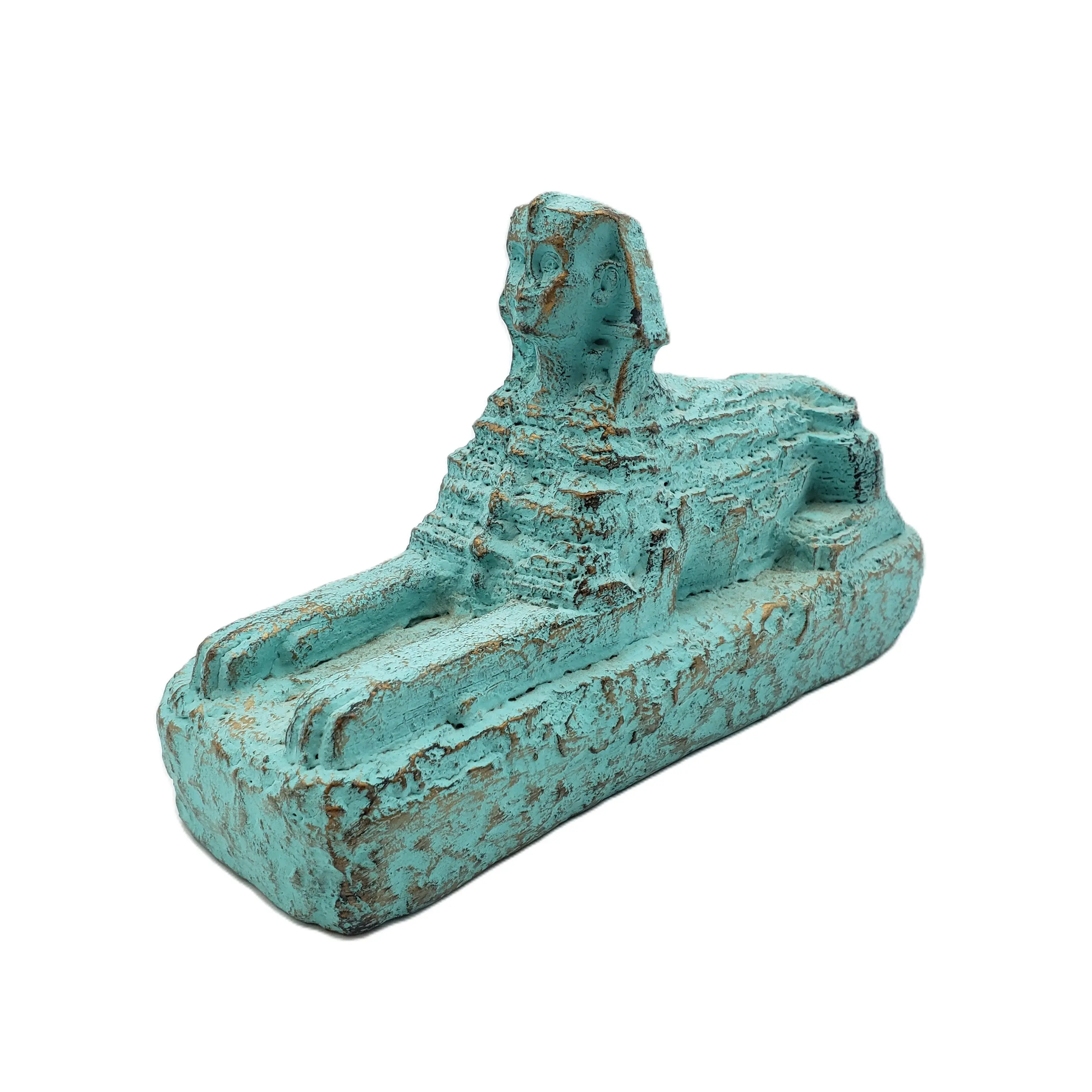 Egyptian Sphinx Statue Patina - Made in Egypt