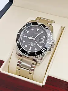 Water Ghost Series Automatic Watch Men, Stylish High-Value Waterproof Luminous Luxury Student Wristwatch, Business Quartz Watch Gift, Luminous Fashionable Watch